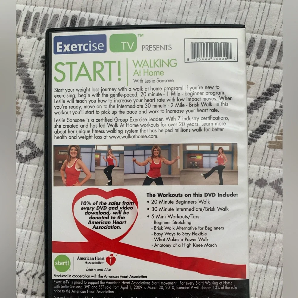 Start Walking at Home DVD